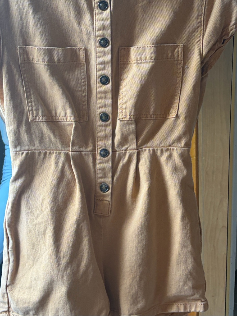 BDG Urban Outfitters Denim Utility Romper / Jumpsuit, Size XS, NWOT, $95 MSRP - Picture 11 of 11